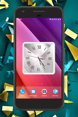 Abstract Clock Live Wallpaper android App screenshot 4